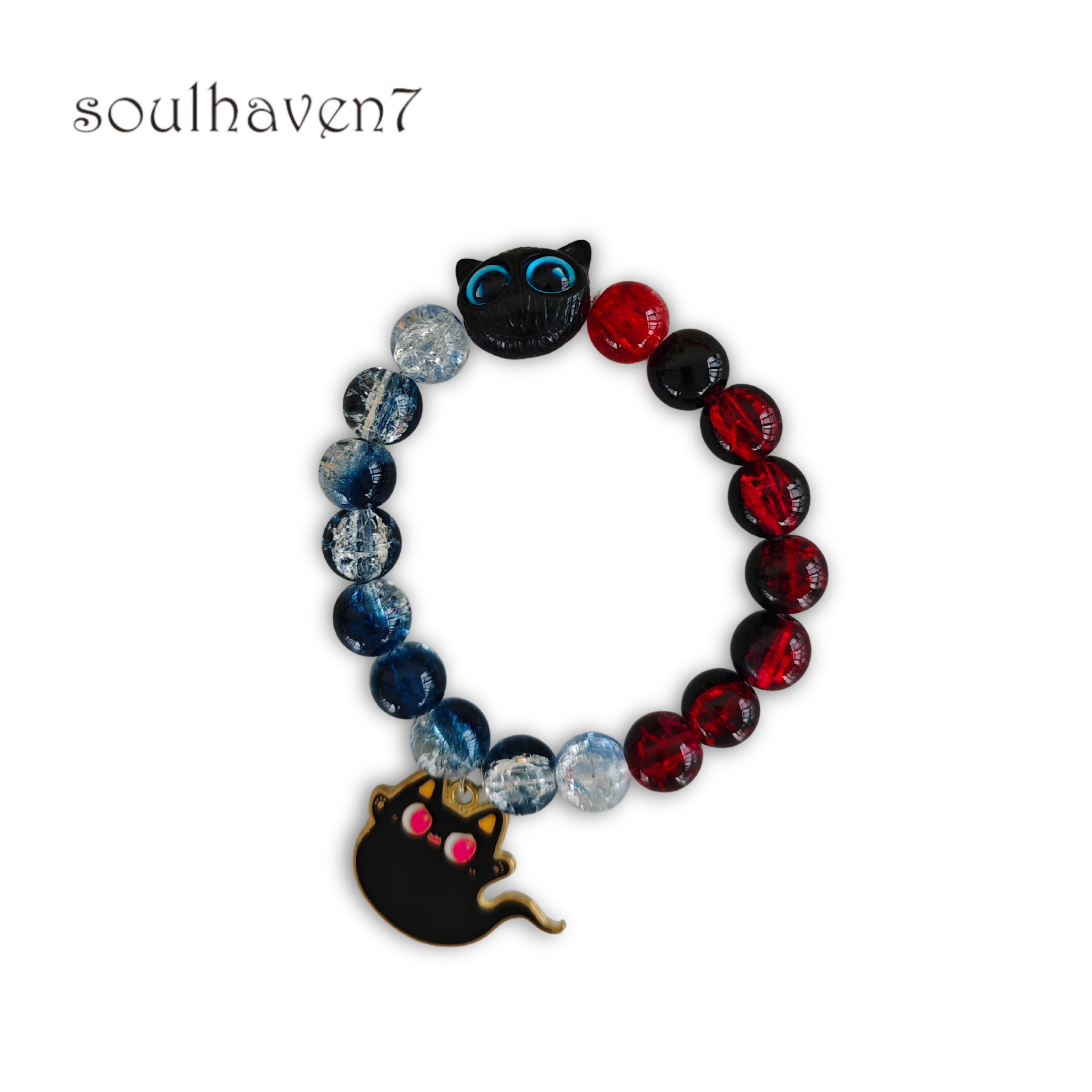 handmade halloween pet memorial bracelet 