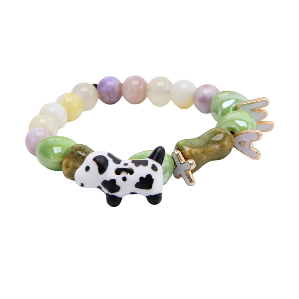 Personalized Pet Memorial Bracelet – Custom Animal Beads | Pet Loss Keepsake Gift