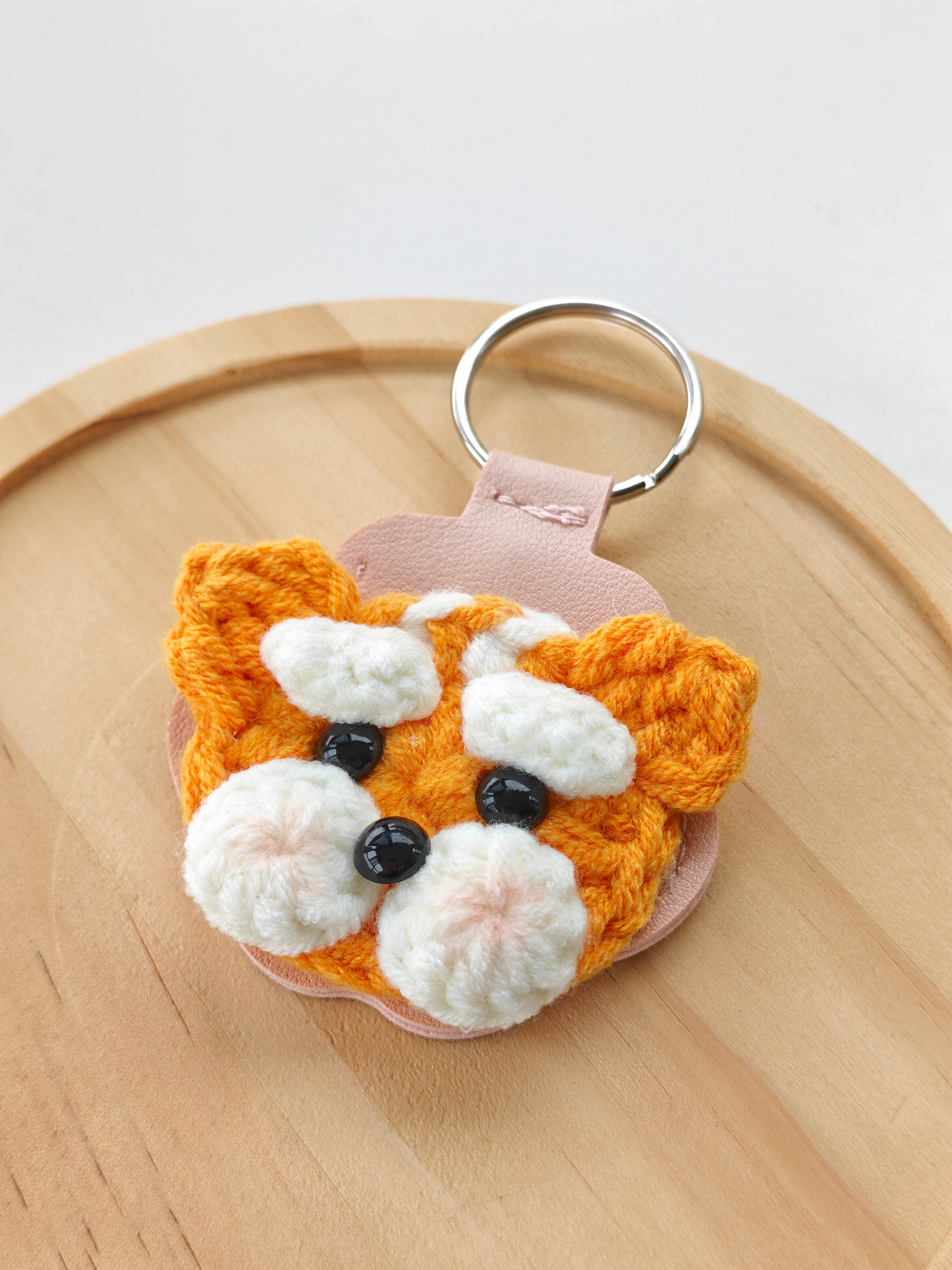 Custom Crochet Pet Fur Keepsake Keychain - Pet Hair Storage Keepsake, Pet Loss Memorial Gift for Pet Lovers
