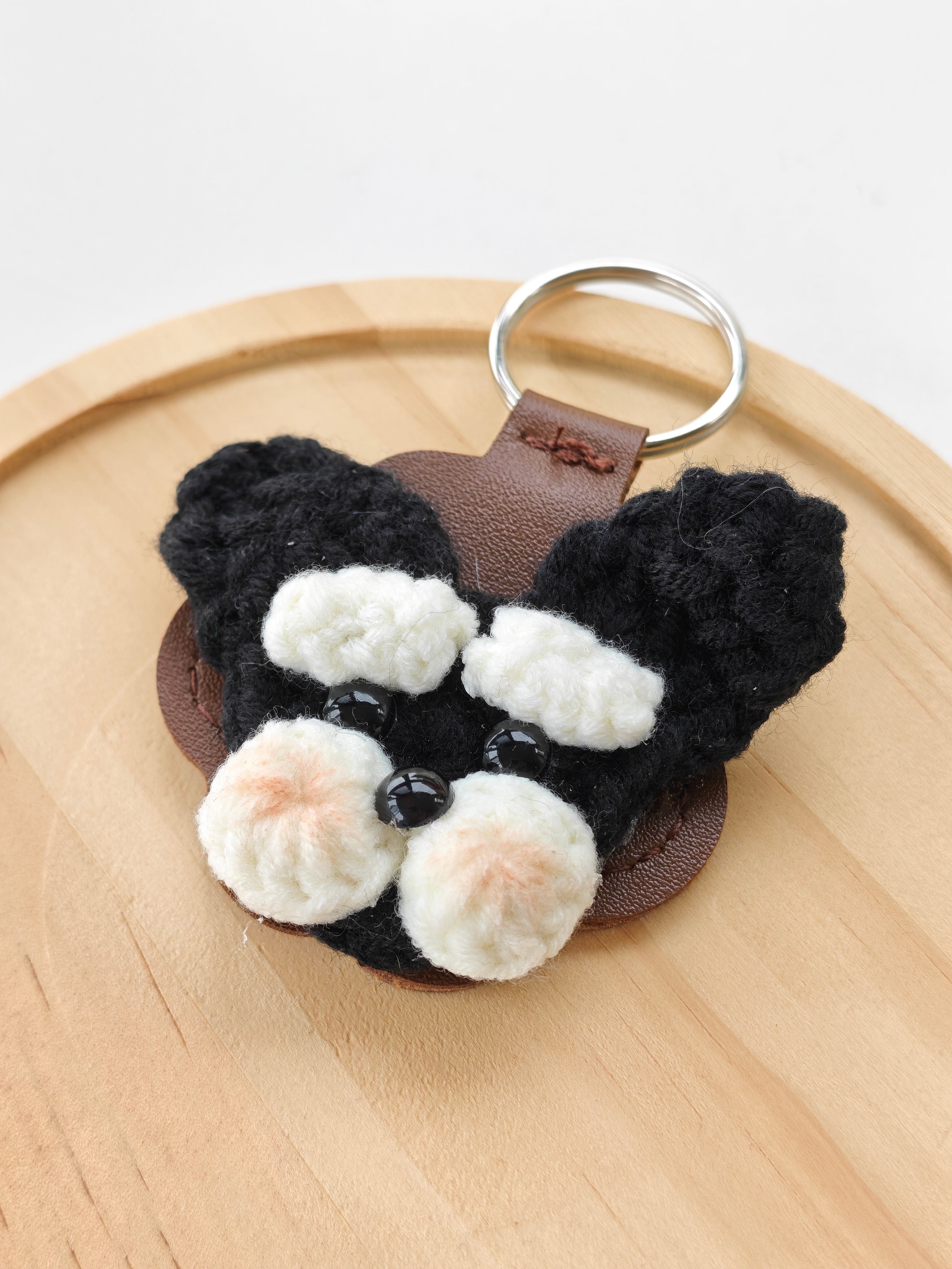 Custom Crochet Pet Fur Keepsake Keychain - Pet Hair Storage Keepsake, Pet Loss Memorial Gift for Pet Lovers