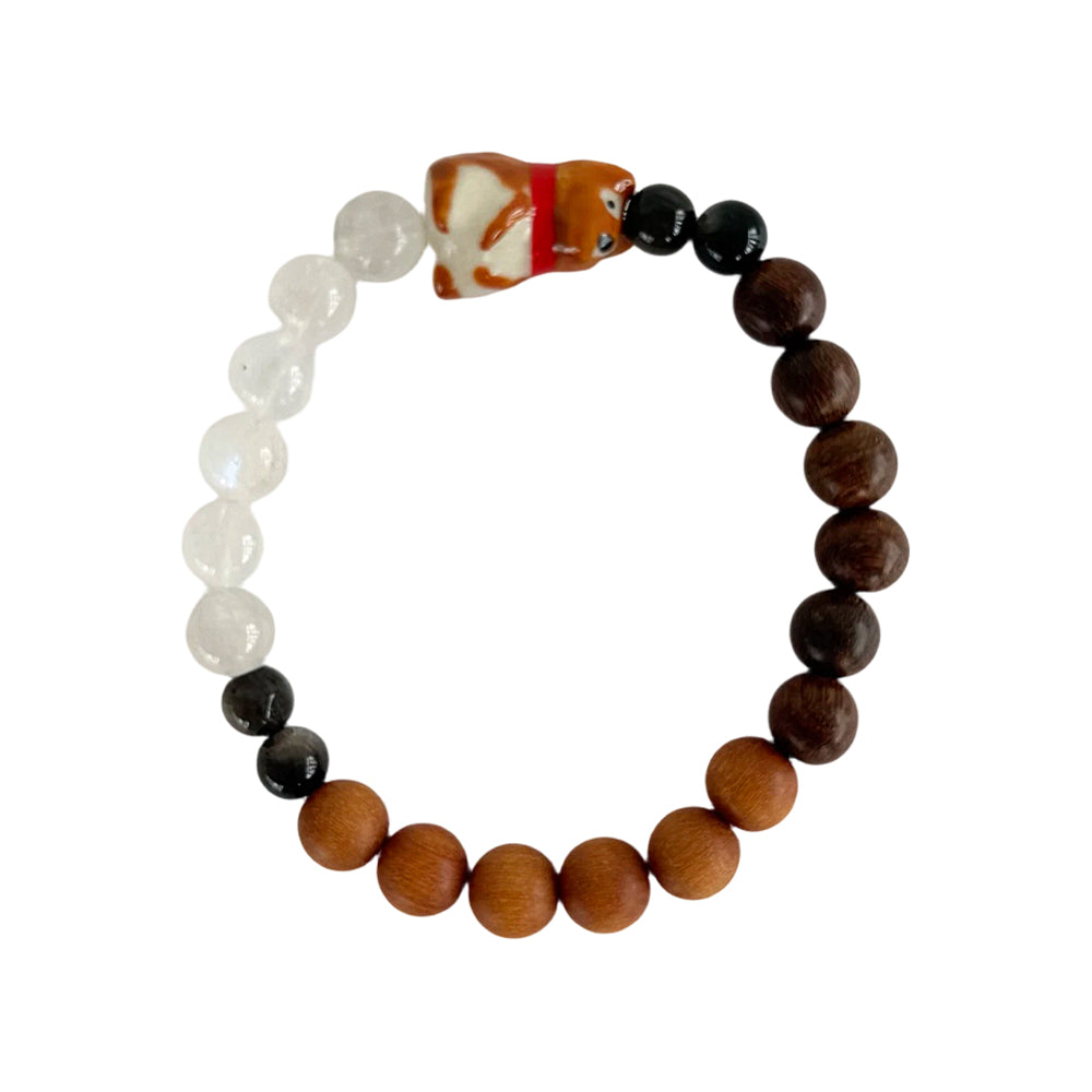 colorful beaded bracelet