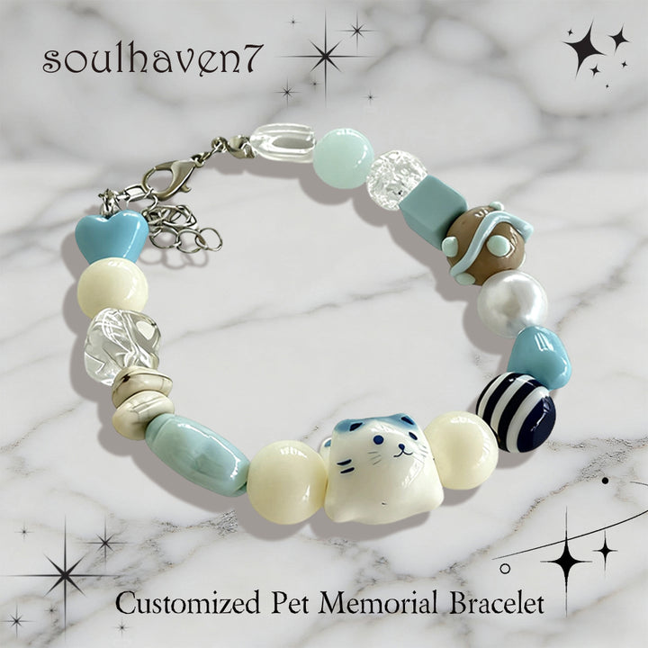 engraved pet memorial bracelet