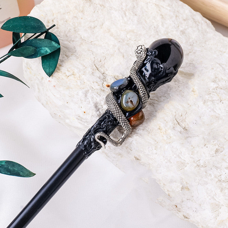 Magic Crystal Fairy Wand, Halloween Party Prop, Must‑Have for Princess and Witch Role‑Play Cosplay