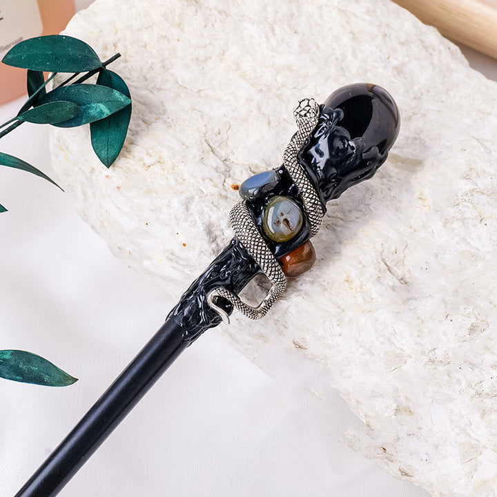 Magic Crystal Fairy Wand, Halloween Party Prop, Must‑Have for Princess and Witch Role‑Play Cosplay