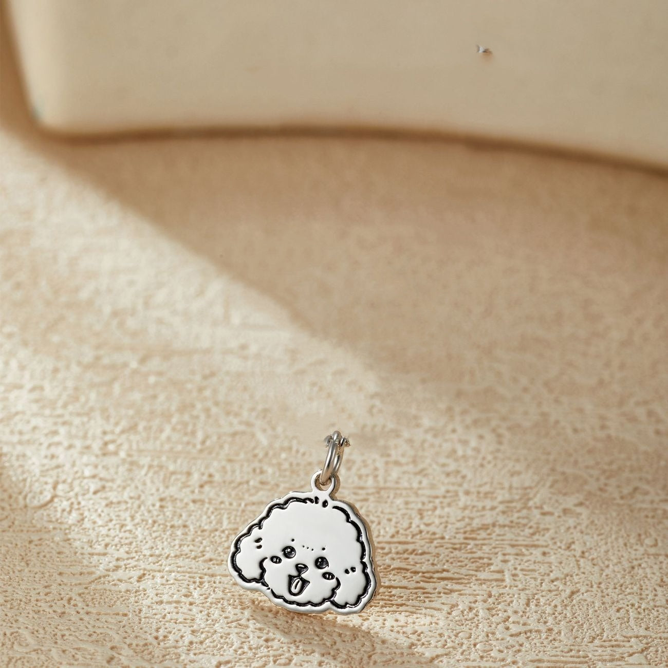 Custom Hand Drawn Pet Portrait Titanium Steel Necklace Personalized Multiple Dogs Cats In One Photo Cute Healing Style Pet Keepsake Jewelry