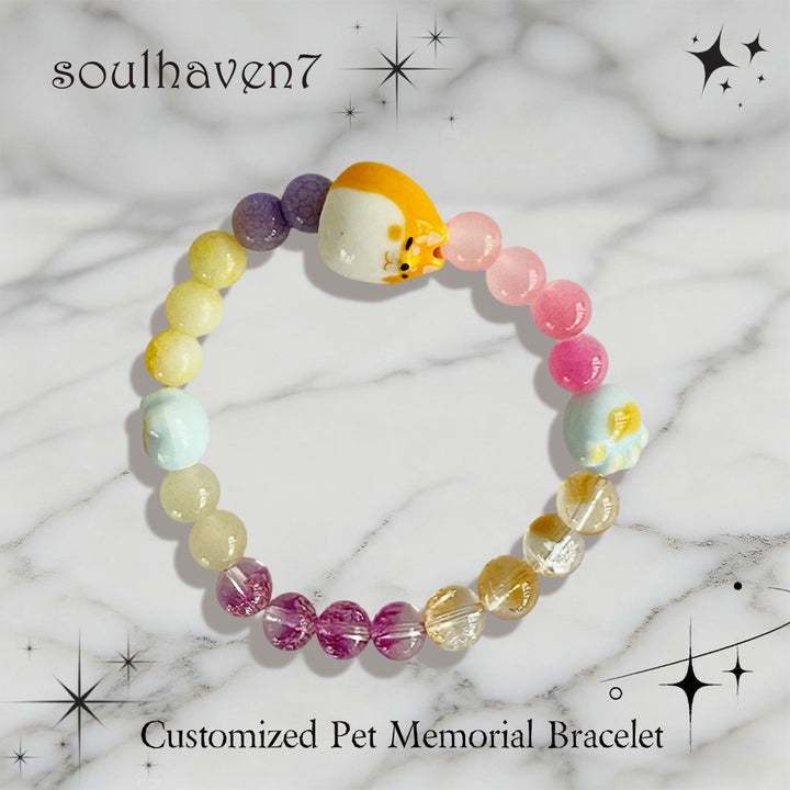 handmade pet bracelet