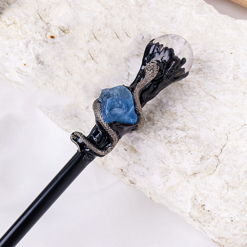 Magic Crystal Fairy Wand, Halloween Party Prop, Must‑Have for Princess and Witch Role‑Play Cosplay