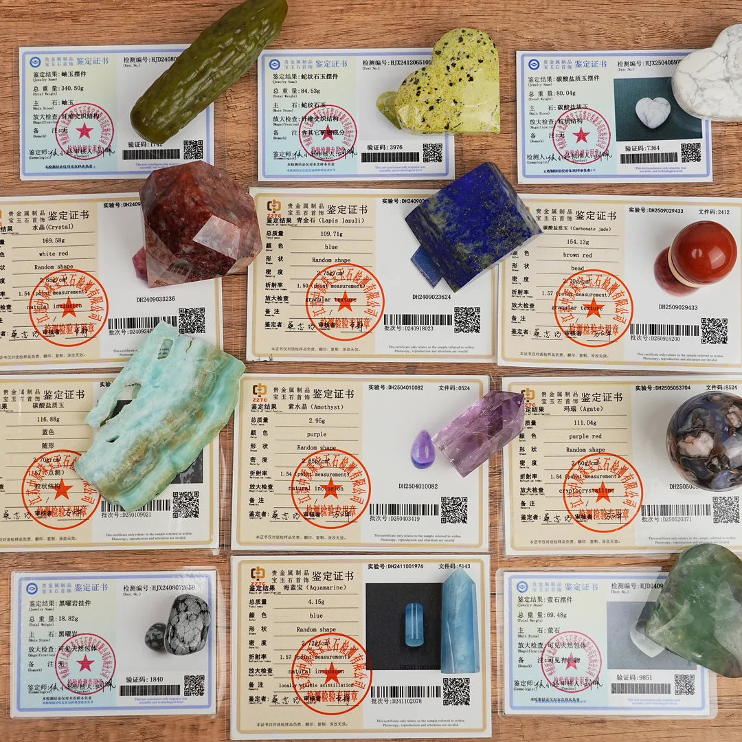 Crystal Abundance Scoop — 100% Certified Natural Crystals