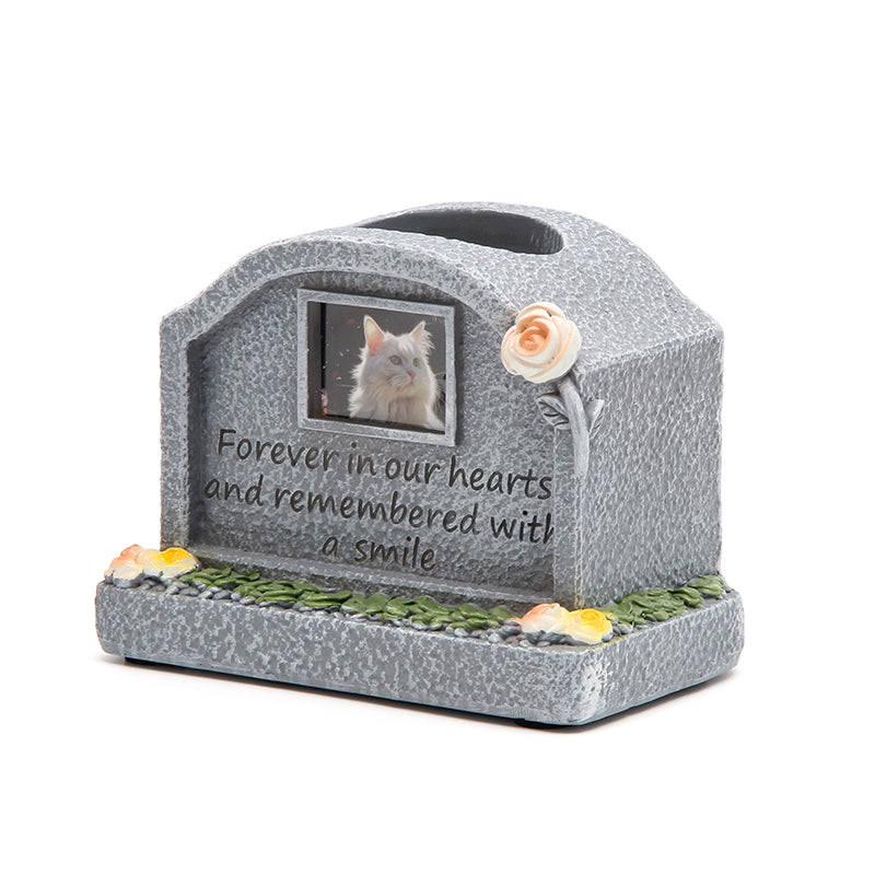 Pet Memorial Tombstone – Elegant Pet Tombstone to Honor and Remember After Pet Loss