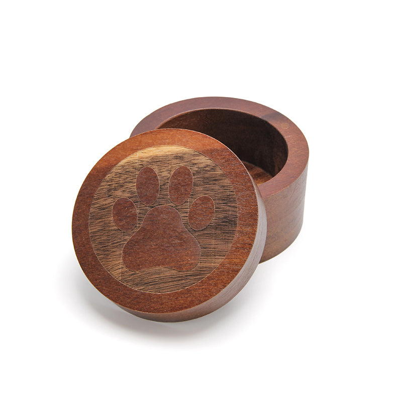 Pet Memorial Wood Urn – Timeless Pet Urn Keepsake to Honor Your Beloved Companion