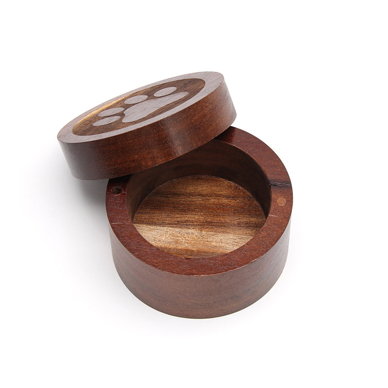 Pet Memorial Wood Urn – Timeless Pet Urn Keepsake to Honor Your Beloved Companion