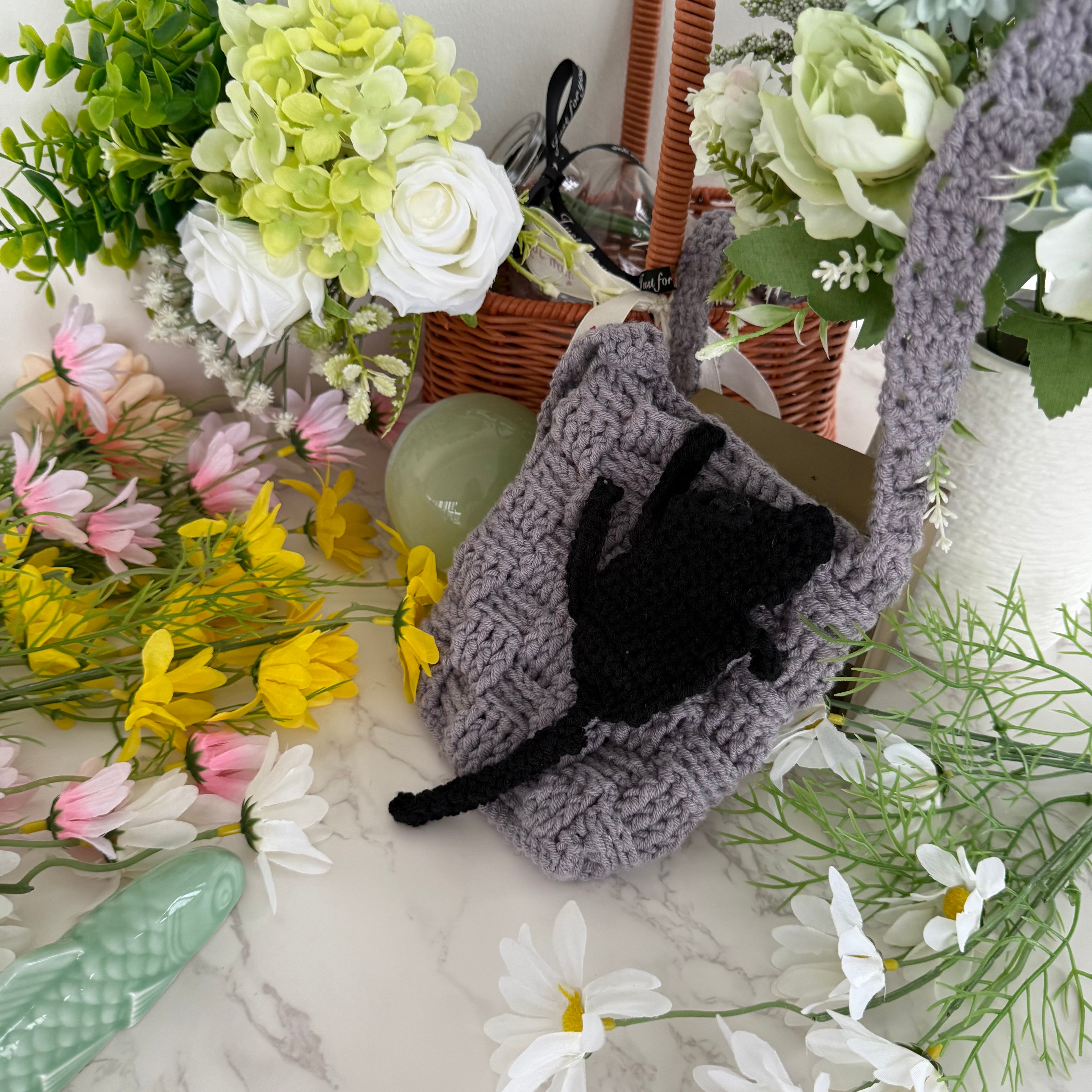 crochet cat sympathy gift