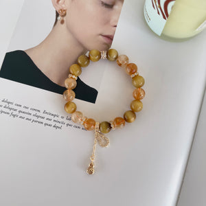 elegant pet memorial bracelet