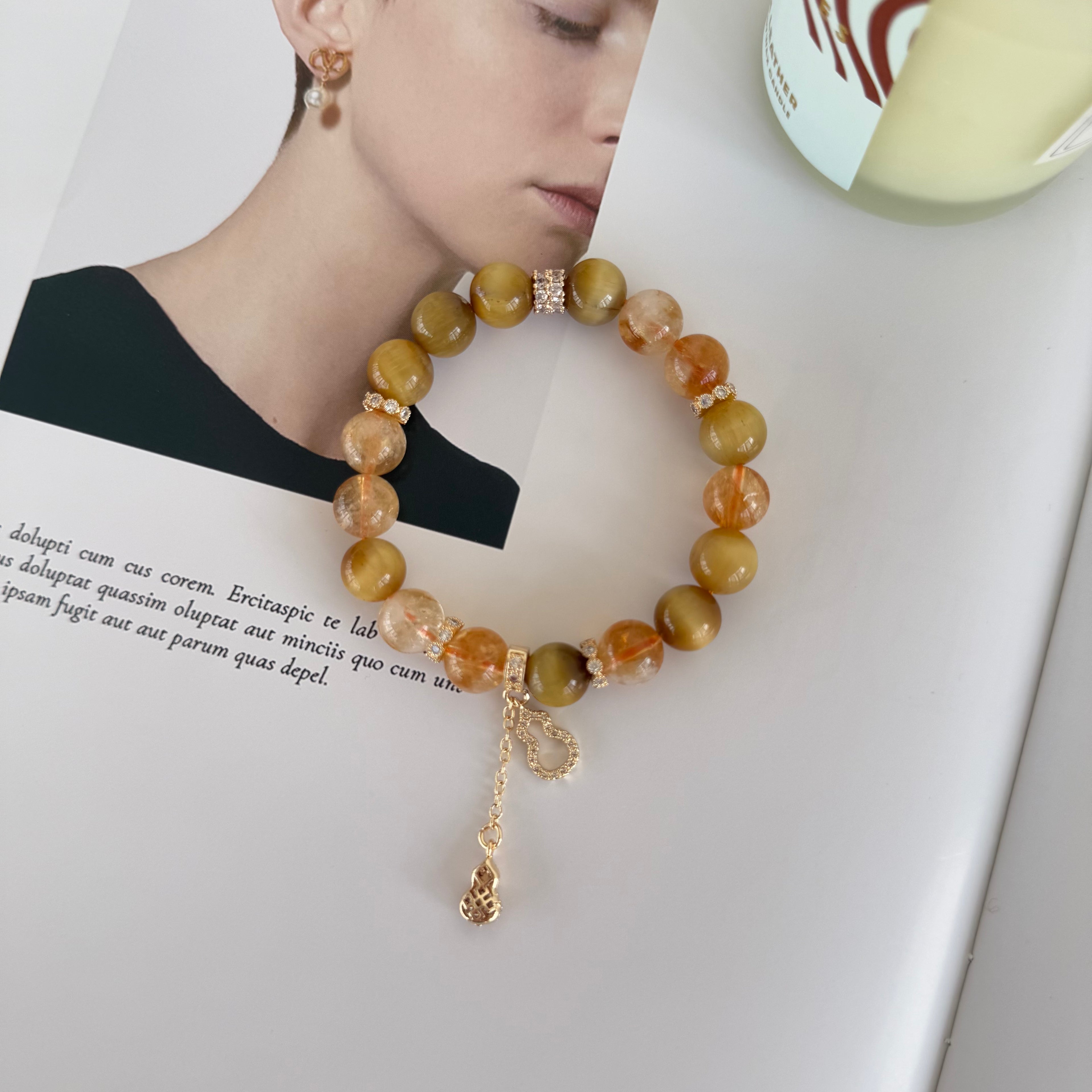 elegant pet memorial bracelet