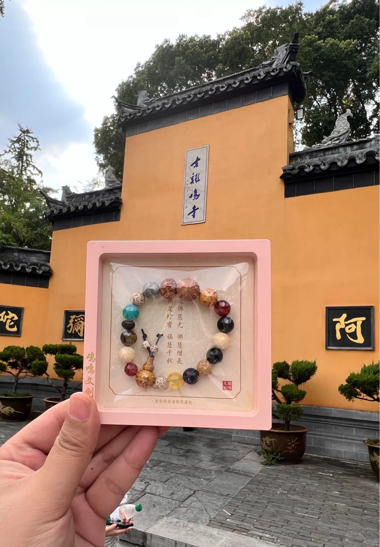 Traditional Chinese 18 Seeds Bracelet with Natural Mixed Seeds, Rich Auspicious Buddhist Meaning Attract Fortune Inner Peace, Equipped with Gift Bag and After-sales Service Card