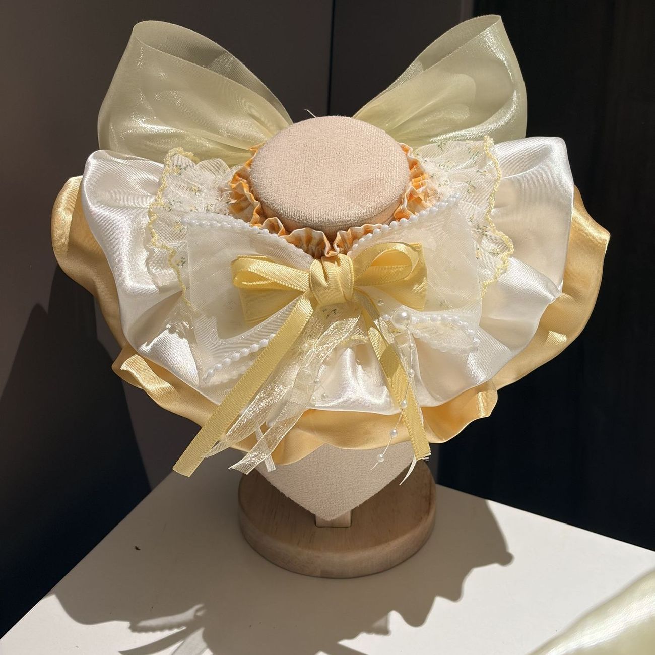Handmade Cute Bow Princess Pet Bib Bandana Adjustable Pet Neck Collar Saliva Towel Fashion Decor Accessory For Dog Cat Ideal For Wedding Holiday Photography