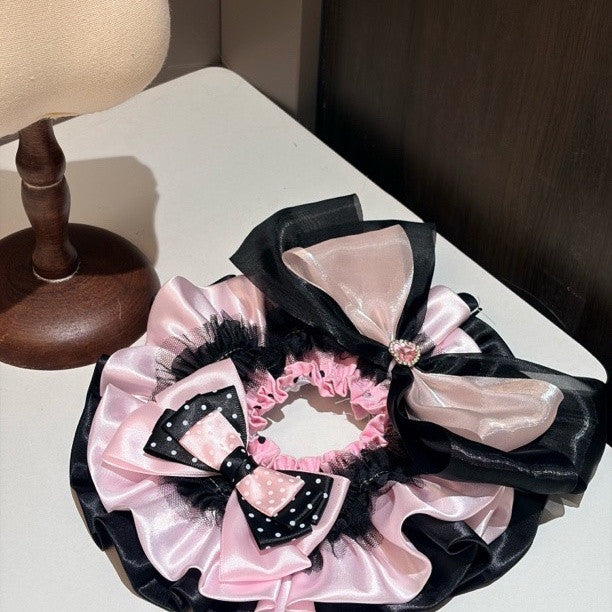 Handmade Cute Bow Princess Pet Bib Bandana Adjustable Pet Neck Collar Saliva Towel Fashion Decor Accessory For Dog Cat Ideal For Wedding Holiday Photography