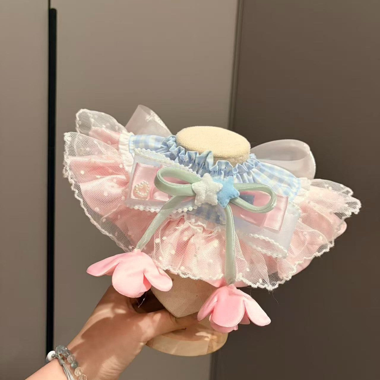 Handmade Cute Bow Princess Pet Bib Bandana Adjustable Pet Neck Collar Saliva Towel Fashion Decor Accessory For Dog Cat Ideal For Wedding Holiday Photography
