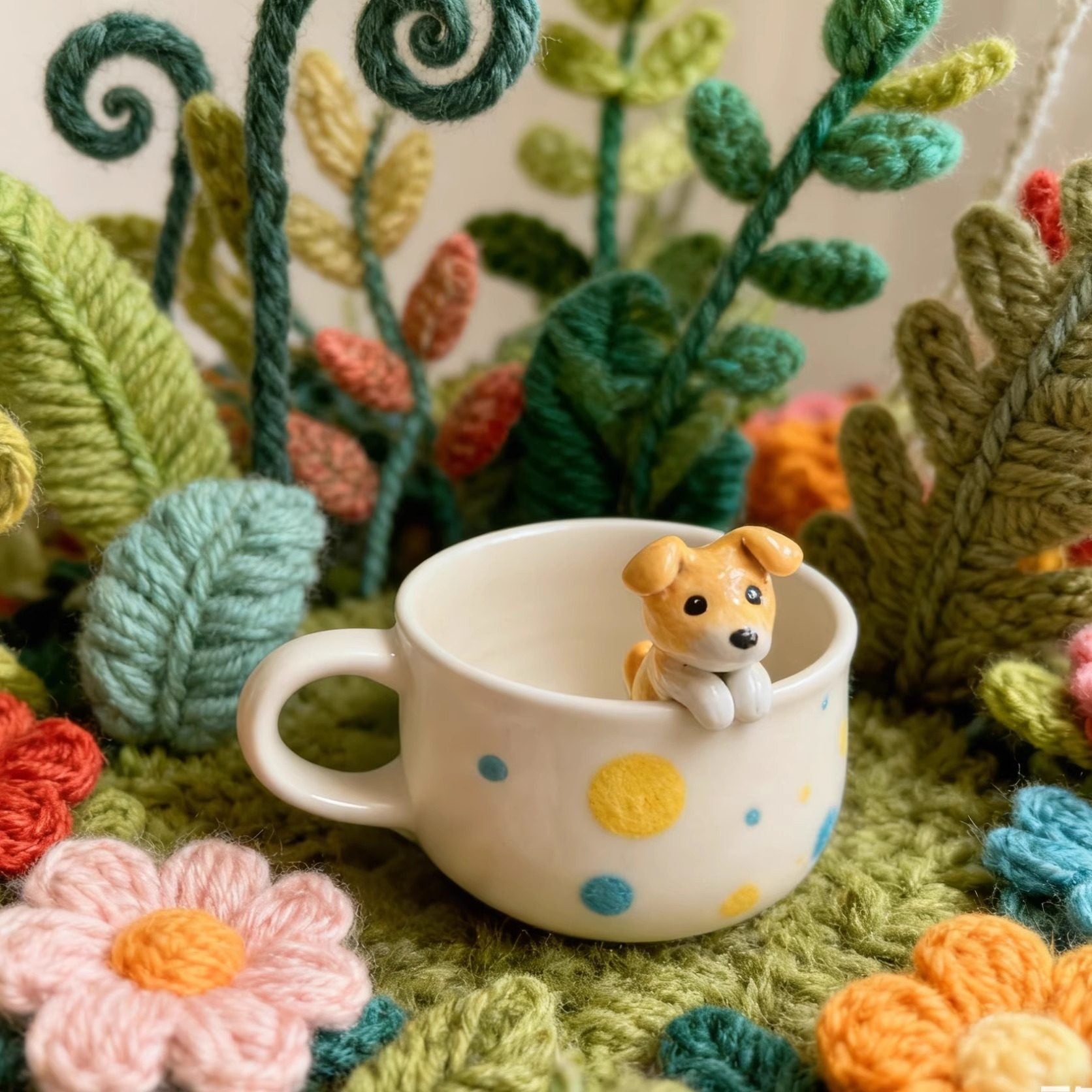 Handcrafted Custom Pet Ceramic Mug - Personalized Cat & Dog Coffee Cup Original Birthday Gift