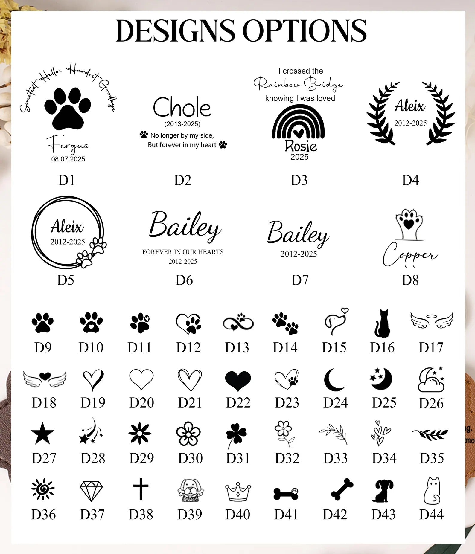 Custom Engraved Leather Pawprint Keychain with Embedded Pet Fur - Pet Hair Storage Keepsake, Pet Loss Memorial Gift for Pet Lovers