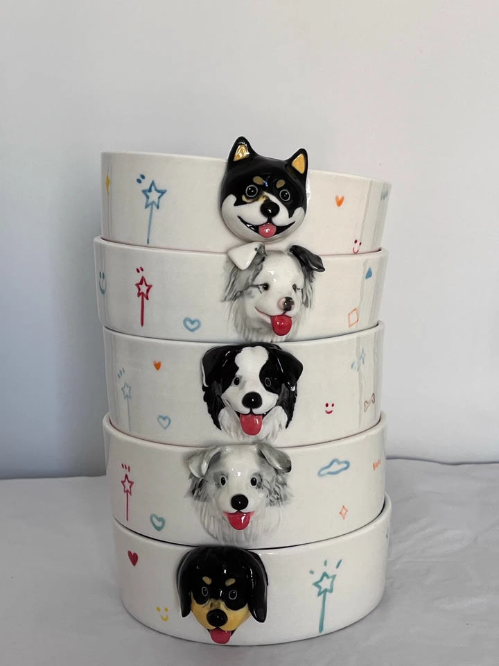 DIY Custom Pet Ceramic Plate & Bowl | One-of-a-Kind Pet Tableware