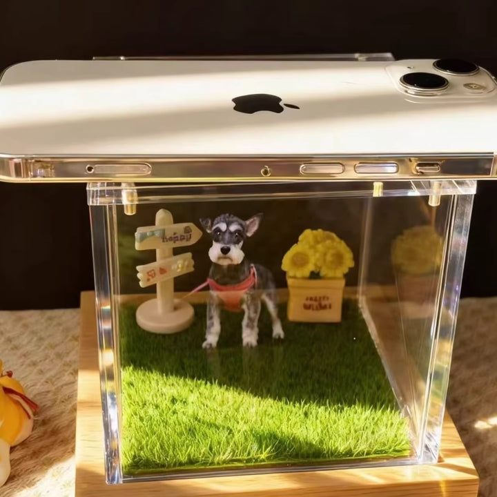 Pet Hologram Interactive Memorial Box - 3D Holographic Projector to Keep Your Pet's Memory Alive Forever