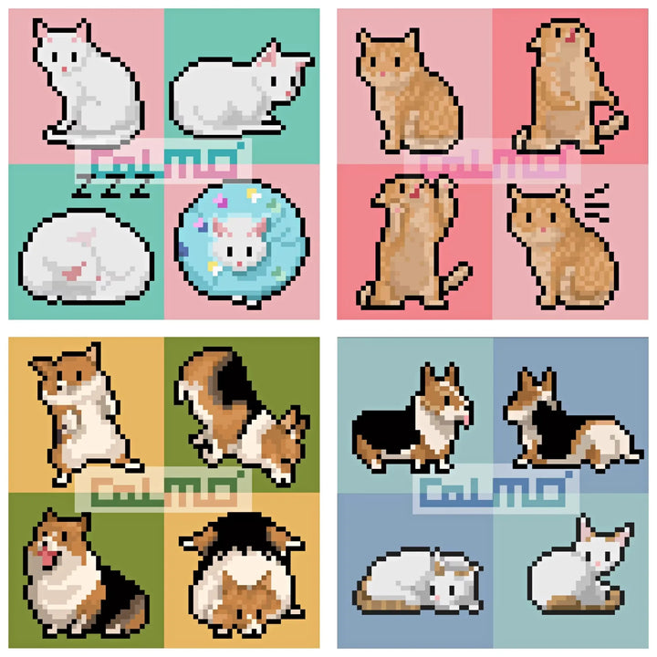 Cute Cat Pixel Art Commission ✨ 8-bit Custom Pet Avatar for Fur Parents