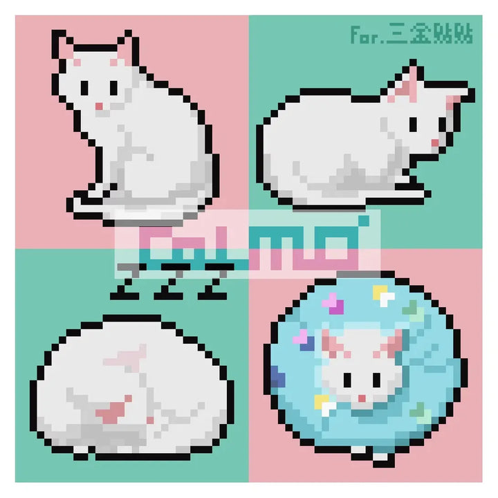 Cute Cat Pixel Art Commission ✨ 8-bit Custom Pet Avatar for Fur Parents