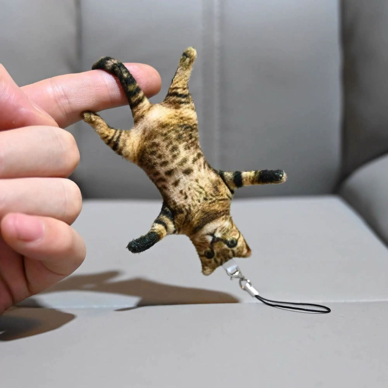 Custom Made From Picture Pet Rat Plush Doll Keychain Posable Movable Limbs Abstract Creative Stress Relief Stuffed Animal Toy