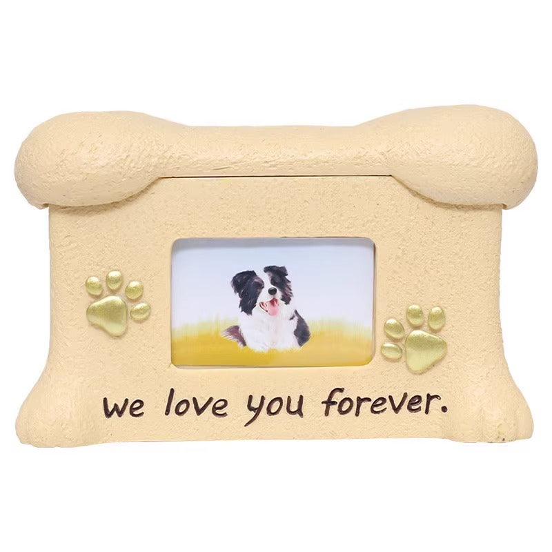 Handcrafted Resin Pet Memorial Casket & Ashes Urn – A Gentle Final Resting Place for Beloved Canine and Feline Companions