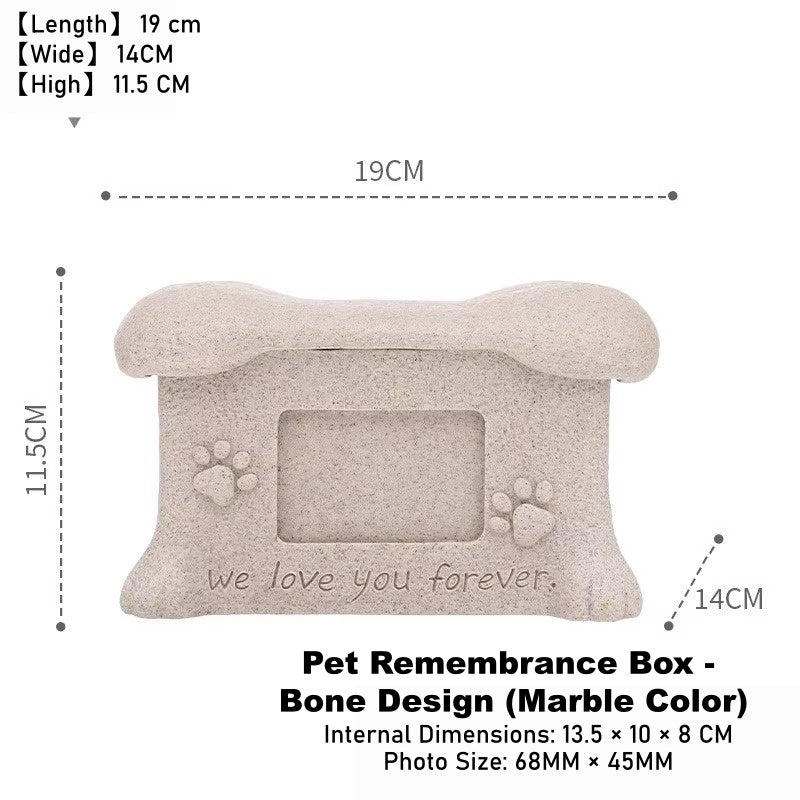 Handcrafted Resin Pet Memorial Casket & Ashes Urn – A Gentle Final Resting Place for Beloved Canine and Feline Companions
