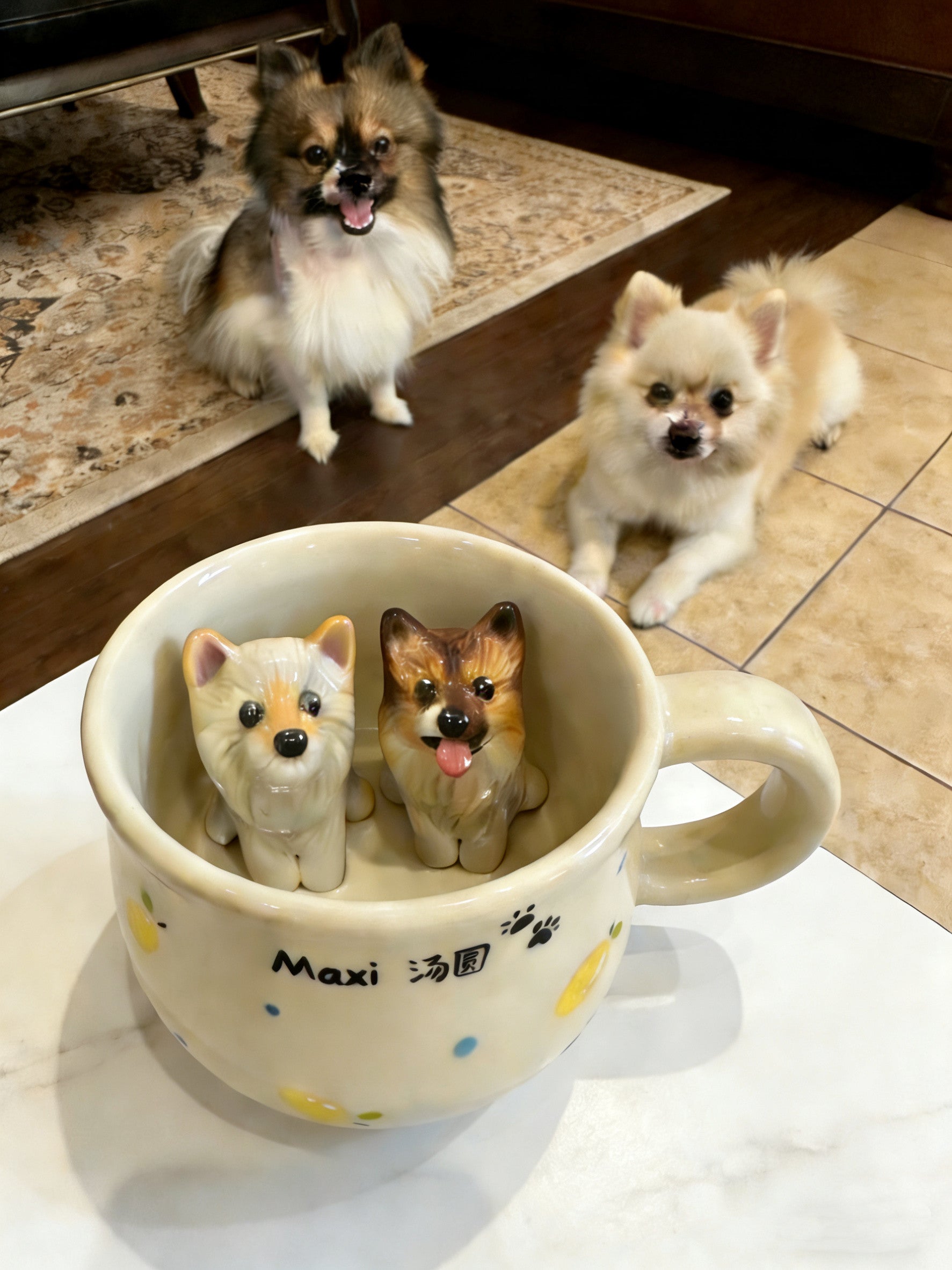 Handcrafted Custom Pet Ceramic Mug - Personalized Cat & Dog Coffee Cup Original Birthday Gift