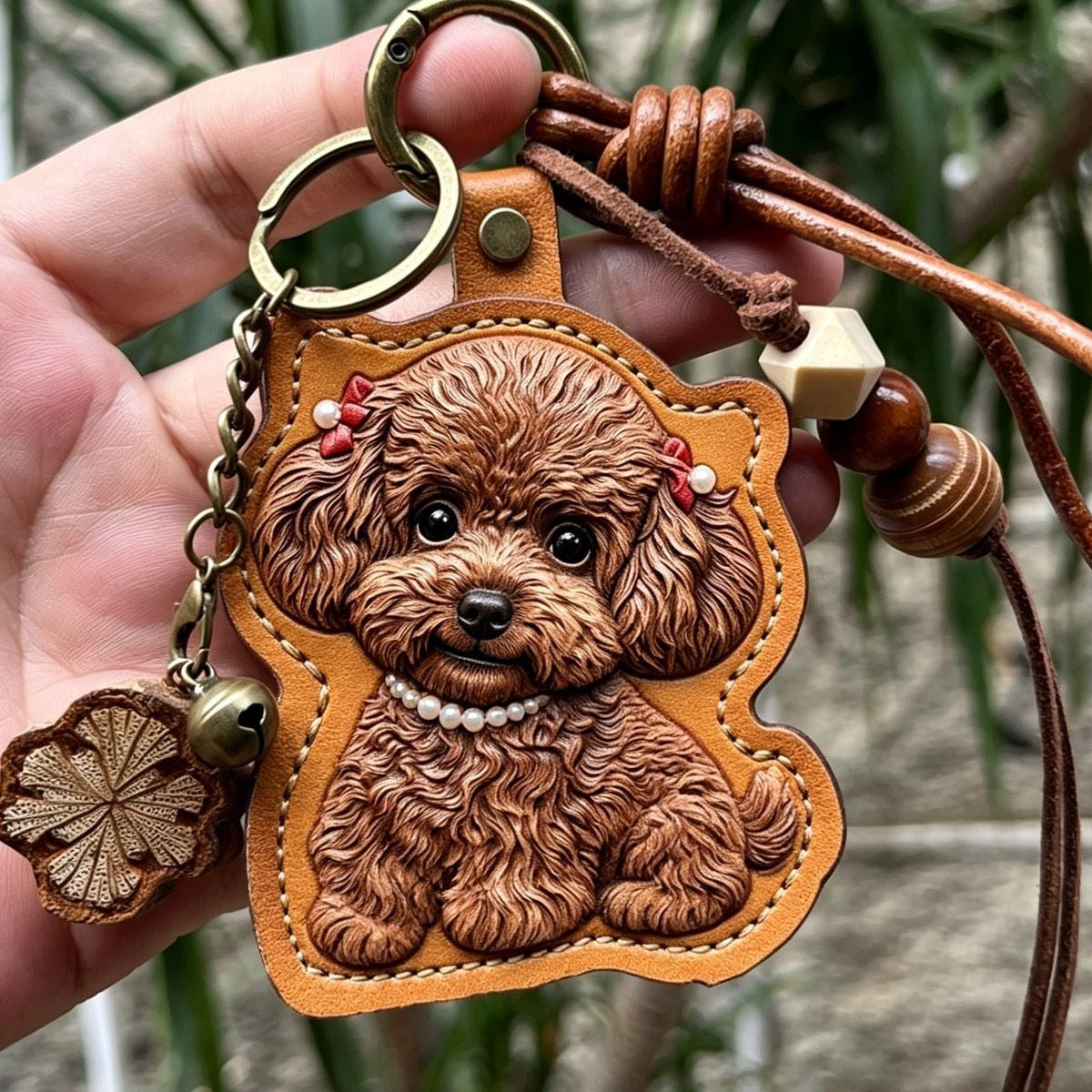 Custom UV Print PU Leather Pet Memorial Keychain Personalized Corgi Cat Picture Keepsake Sympathy Remembrance Gift For Pet Loss Friends Birthday Present