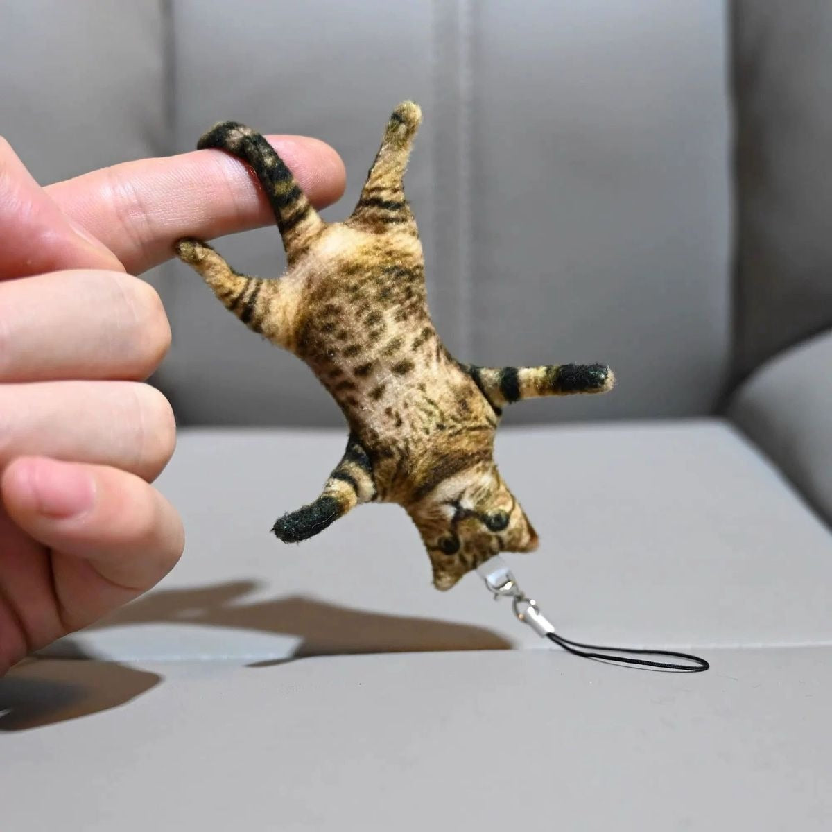 Custom Made From Picture Pet Rat Plush Doll Keychain Posable Movable Limbs Abstract Creative Stress Relief Stuffed Animal Toy