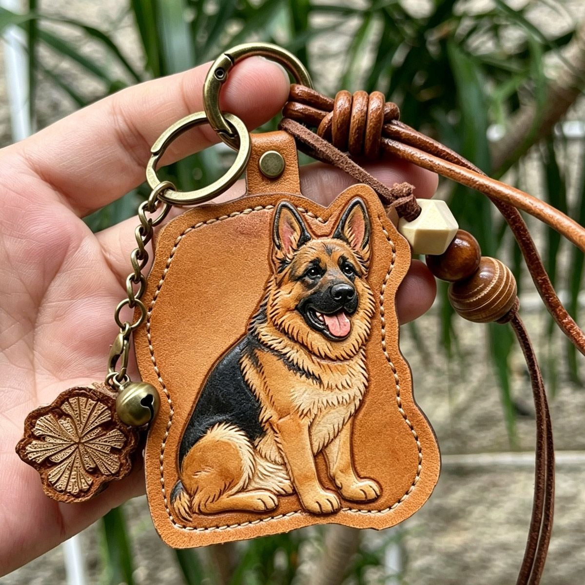 Custom UV Print PU Leather Pet Memorial Keychain Personalized Corgi Cat Picture Keepsake Sympathy Remembrance Gift For Pet Loss Friends Birthday Present