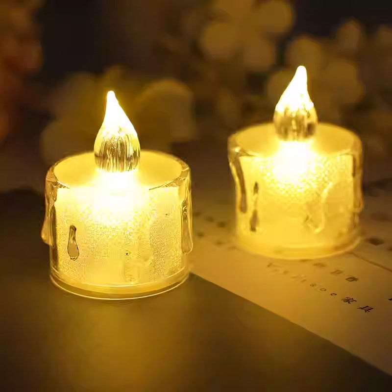 1PC-Battery Not Included-Mini Candle Lamp DIY Accessories High Aesthetic Creative Handmade Ambience Night Light