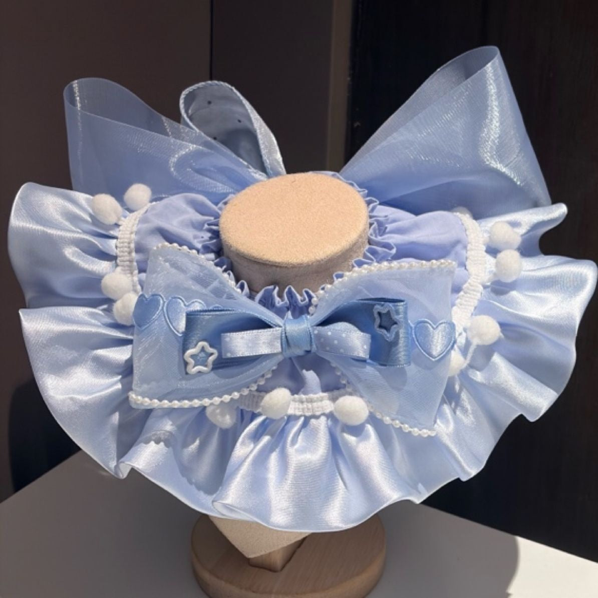 Handmade Cute Bow Princess Pet Bib Bandana Adjustable Pet Neck Collar Saliva Towel Fashion Decor Accessory For Dog Cat Ideal For Wedding Holiday Photography