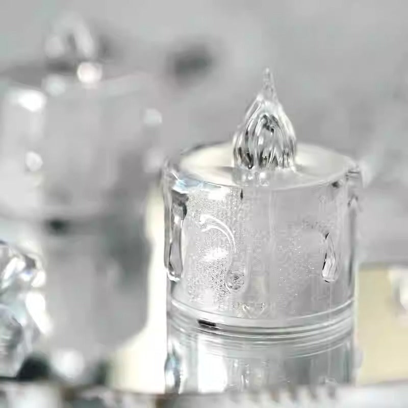 1PC-Battery Not Included-Mini Candle Lamp DIY Accessories High Aesthetic Creative Handmade Ambience Night Light